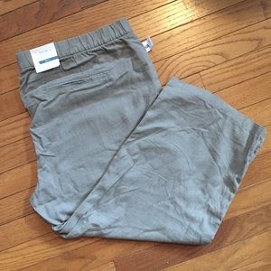 Old Navy Cropped Linen Pants